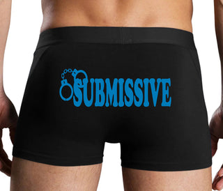 Submissive - Cuff Logo - Black Boxer Brief