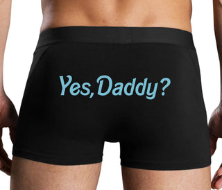 Yes Daddy ? - Black Boxer Brief