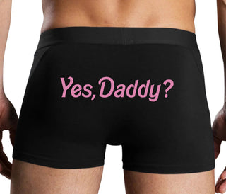 Yes Daddy ? - Black Boxer Brief