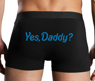 Yes Daddy ? - Black Boxer Brief