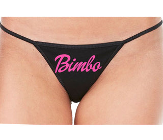 Bimbo - Black String Thong