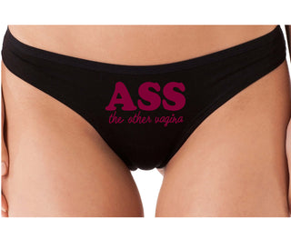 Ass The Other Vagina - Black Thong