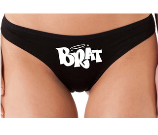 Brat - Black Thong