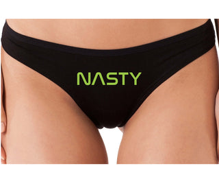 Nasty - Black Thong
