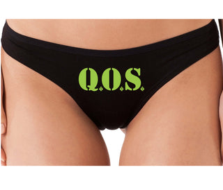 QOS - Queen of Spades - Black Thong
