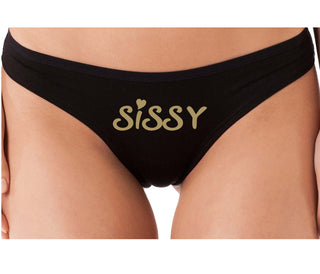 Sissy - Black Thong