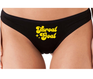 Throat Goat - Deep Throat Expert - Black Thong