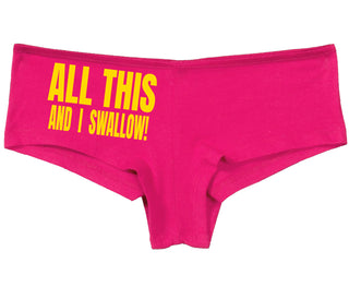 All This And I Swallow - Fuchsia Boy Short