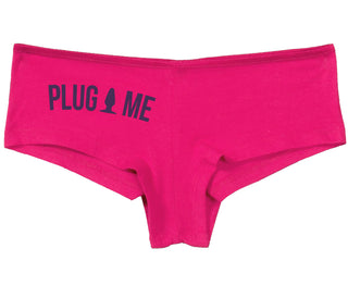 Anal Plug Me - Fuchsia Boy Short