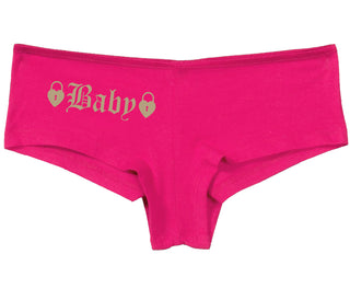 Baby Goth Look With Locks - Fuchsia Boy Short