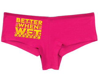 Better When Wet - Fuchsia Boy Short