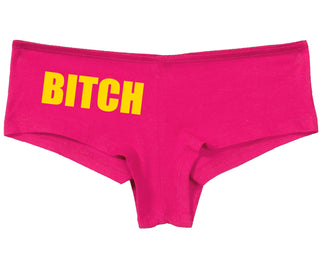 Bitch - Bold Font - Fuchsia Boy Short