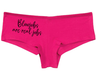 Blow Jobs Are Real Jobs - Fuchsia Boy Short