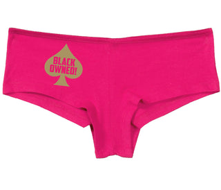 Black Owned - Queen of Spades - Fuchsia Boy Short