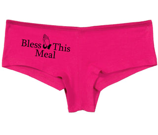Bless This Meal - Fuchsia Boy Short