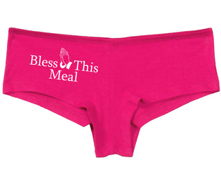 Bless This Meal - Fuchsia Boy Short