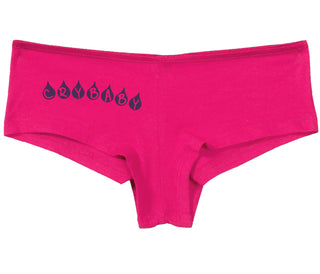 Crybaby Tear Design - Fuchsia Boy Short
