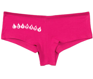 Crybaby Tear Design - Fuchsia Boy Short