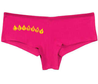 Crybaby Tear Design - Fuchsia Boy Short