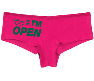 Cum In I'm Open - Fuchsia Boy Short
