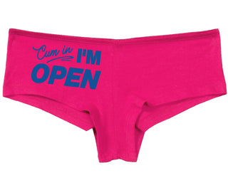 Cum In I'm Open - Fuchsia Boy Short