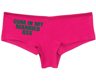 Cum In My Married Ass - Fuchsia Boy Short