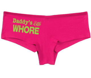 Daddys Little Whore - Fuchsia Boy Short