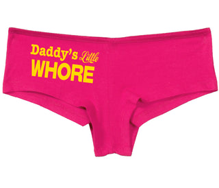 Daddys Little Whore - Fuchsia Boy Short