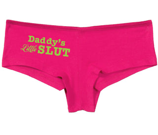 Daddys Little Slut - Fuchsia Boy Short