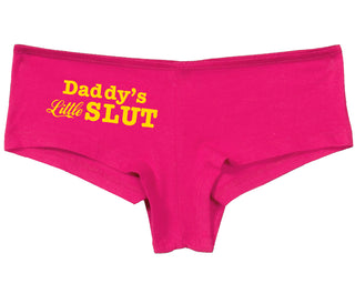 Daddys Little Slut - Fuchsia Boy Short