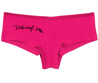 Debrief Me - Fuchsia Boy Short
