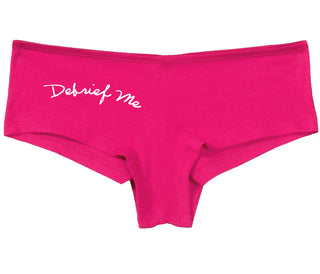 Debrief Me - Fuchsia Boy Short