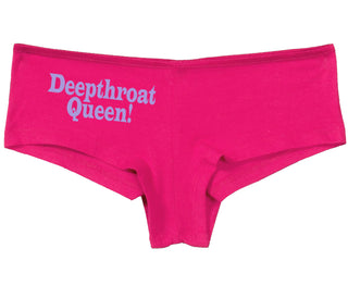 Deep throat Queen - Deepthroat Specialist - Fuchsia Boy Short