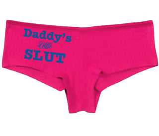 Daddy's Little Slut - Fuchsia Boy Short