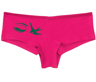 I Swallow - Eye Bird - Fuchsia Boy Short