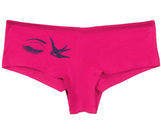 I Swallow - Eye Bird - Fuchsia Boy Short