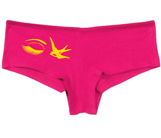 I Swallow - Eye Bird - Fuchsia Boy Short