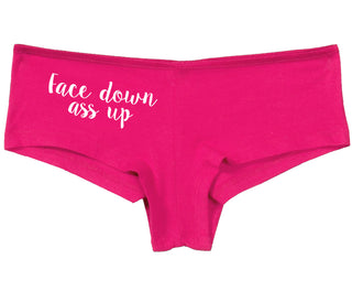 Face Down Ass Up - Fuchsia Boy Short