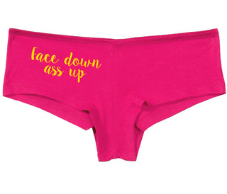 Face Down Ass Up - Fuchsia Boy Short