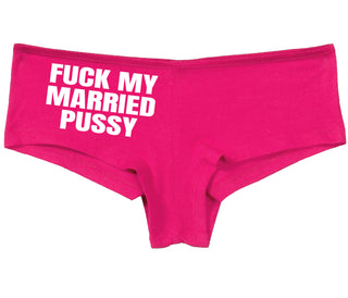 Fuck My Married Pussy - Fuchsia Boy Short
