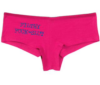Filthy Fuck Slut - Fuchsia Boy Short