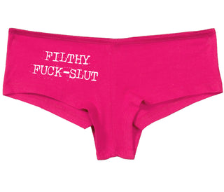 Filthy Fuck Slut - Fuchsia Boy Short