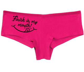 Finish In My Mouth - Fuchsia Boy Short