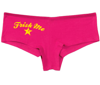 Frisk Me - Sherrif Badge - Fuchsia Boy Short
