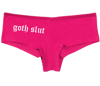 Goth Slut - Fuchsia Boy Short