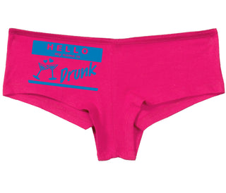 Hello My Name Is Drunk - Fuchsia Boy Short