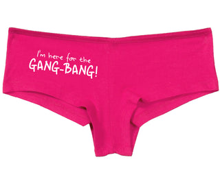 Here for the Gang Bang - Fuchsia Boy Short