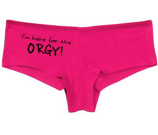 Here for the Orgy - Fuchsia Boy Short