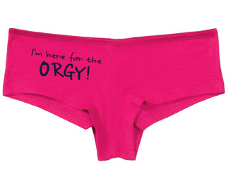 Here for the Orgy - Fuchsia Boy Short