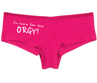 Here for the Orgy - Fuchsia Boy Short